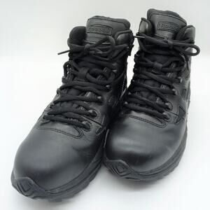 Reebok Men's Rapid Response RB 6 Inch Stealth Boots Size 7.5W RB8678 Zip Side